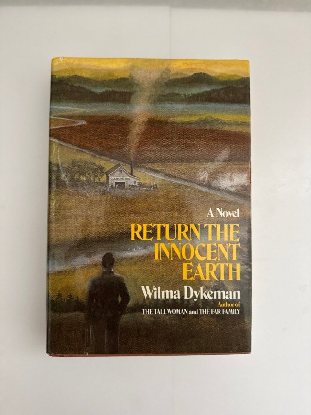 Return the innocent earth rare hardcover vintage 1973 copy signed first edition
